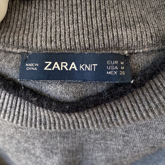 Zara Knit Cropped Top SIZE MEDIUM - Picture 3 of 4